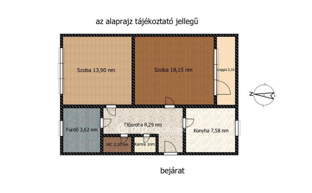 Eladó panellakás, Budapesten, XXI. kerületben 53.99 M Ft