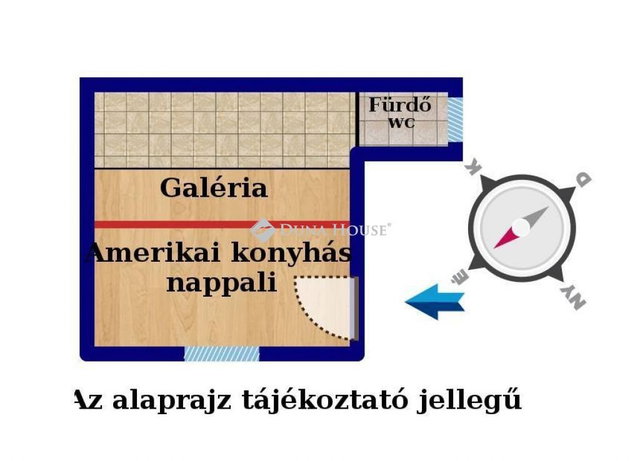 Eladó téglalakás, Budapesten, VIII. kerületben, Baross utcában