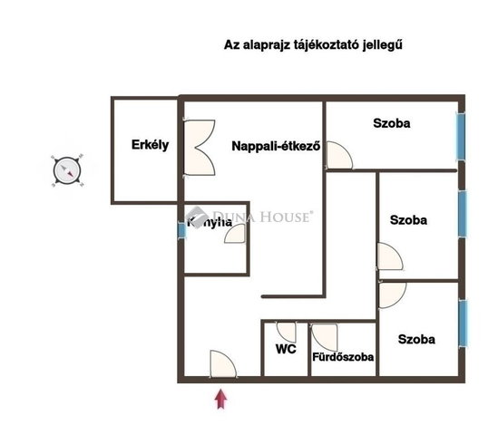 Eladó téglalakás, Budapesten, XX. kerületben 74.9 M Ft, 4 szobás