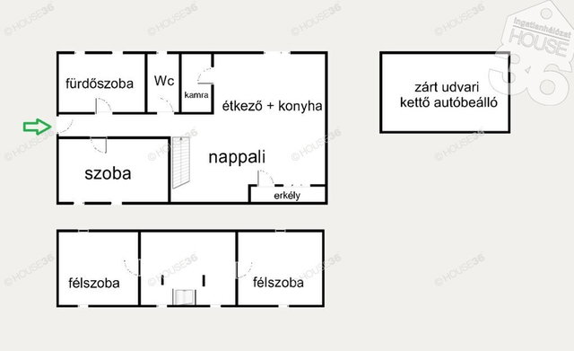 Eladó téglalakás, Kecskeméten 65 M Ft, 4 szobás