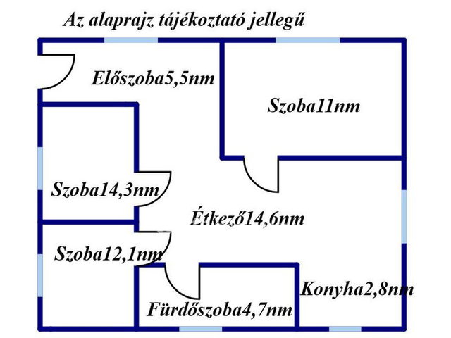 Eladó családi ház, Kabán 35 M Ft, 2+1 szobás