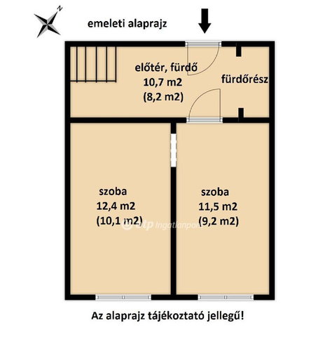 Eladó nyaraló, Romándon 11.9 M Ft, 2 szobás