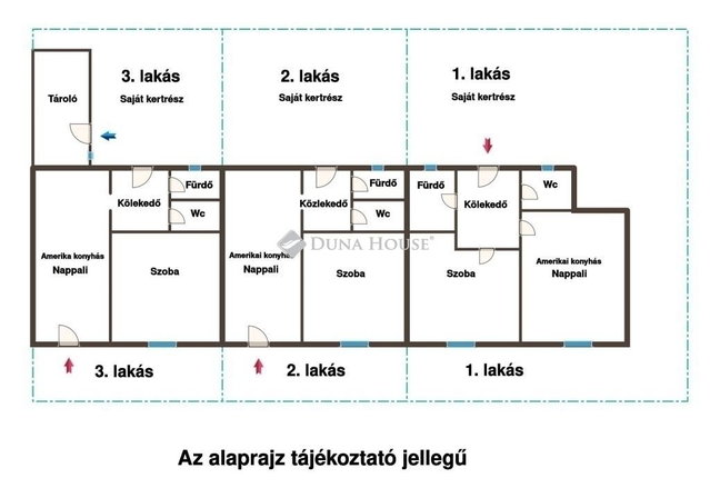 Eladó sorház, Budapesten, XVIII. kerületben 34.5 M Ft, 2 szobás