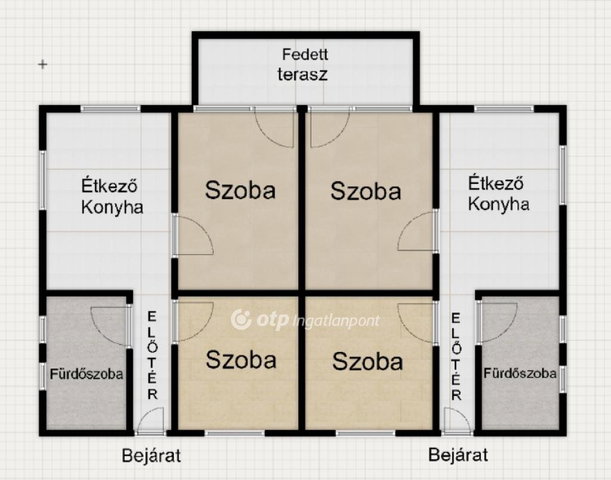 Eladó nyaraló, Hajdúszoboszlón 94.5 M Ft, 4 szobás