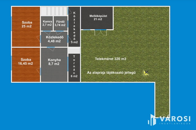 Eladó családi ház, Szegeden 36.9 M Ft, 2 szobás
