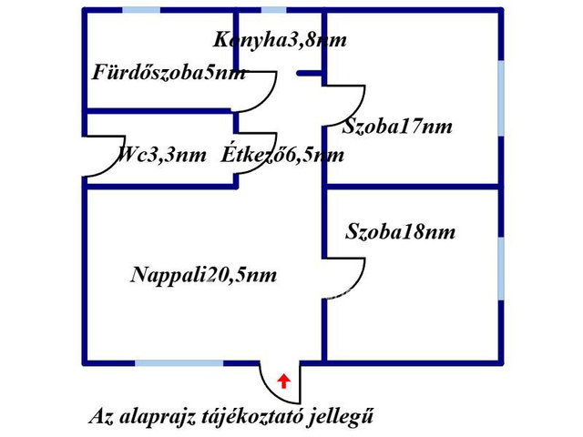 Eladó családi ház, Hajdúszoboszlón 59 M Ft, 2 szobás