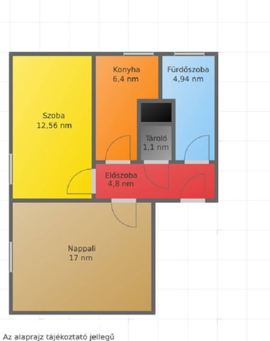 Eladó téglalakás, Salgótarjánban, Salgó úton 10.99 M Ft
