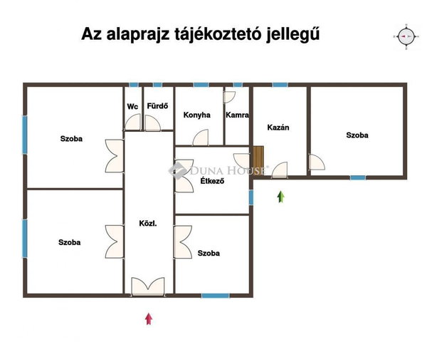 Eladó családi ház, Pincehelyen 18 M Ft, 4 szobás
