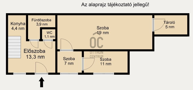 Eladó téglalakás, Budapesten, V. kerületben, Semmelweis utcában