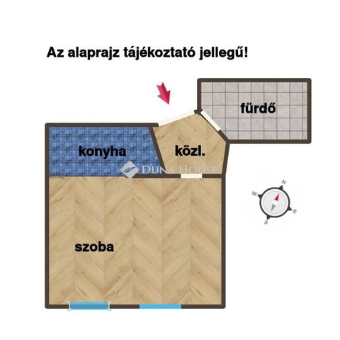 Eladó téglalakás, Budapesten, VIII. kerületben 39.5 M Ft