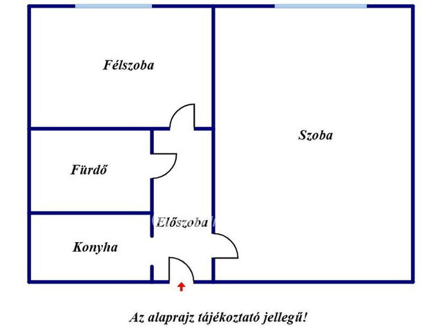 Eladó panellakás, Szegeden 36.9 M Ft, 1+1 szobás
