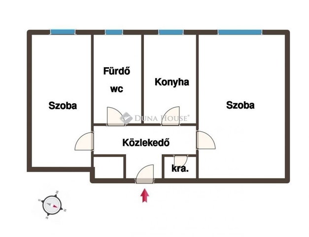 Eladó téglalakás, Móron 39 M Ft, 2 szobás