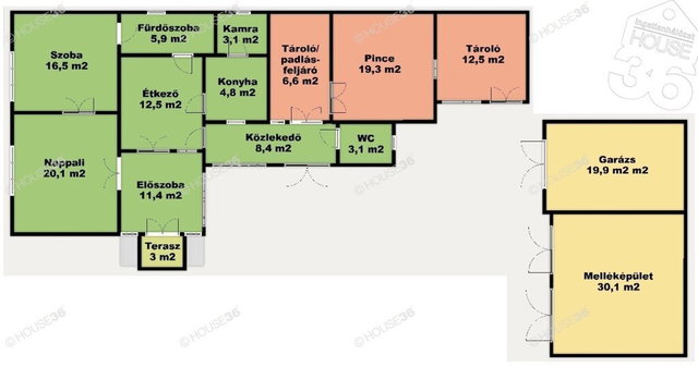 Eladó családi ház, Csengődön 24.5 M Ft, 2 szobás