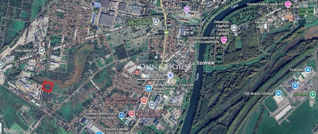 Eladó telek, Szolnokon, Bányász utcában 14.9 M Ft