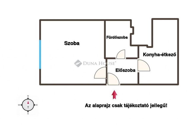 Eladó téglalakás, Budapesten, VIII. kerületben 55 M Ft, 1 szobás
