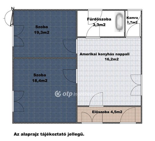 Eladó családi ház, Tiszaörsön 7.999 M Ft, 2 szobás
