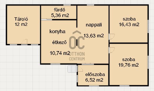 Eladó családi ház, Pusztaapátin 19.9 M Ft, 2 szobás