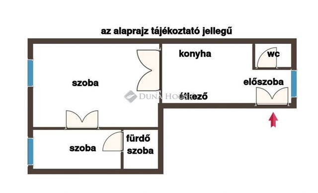 Eladó téglalakás, V. kerületben, Bajcsy-Zsilinszky úton