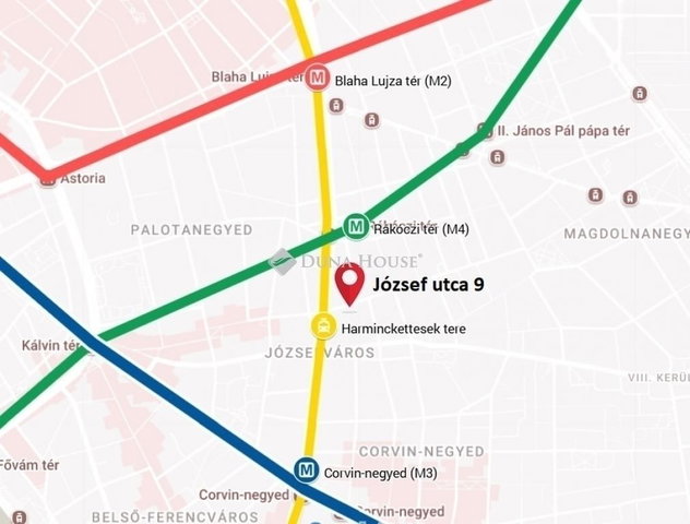 Eladó téglalakás, Budapesten, VIII. kerületben 74.9 M Ft