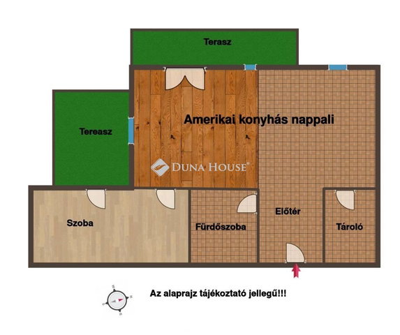 Eladó téglalakás, Egerben 72.1 M Ft, 2 szobás