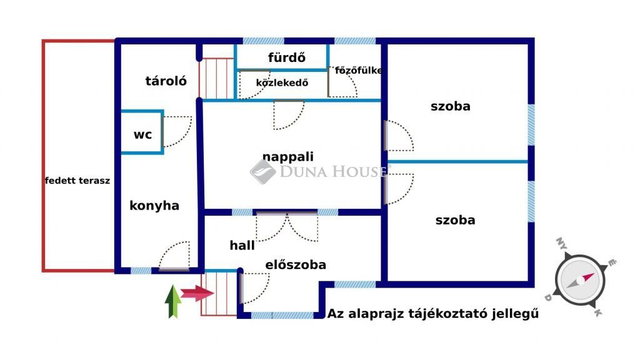 Eladó családi ház, Ráckevén 69.99 M Ft, 3 szobás