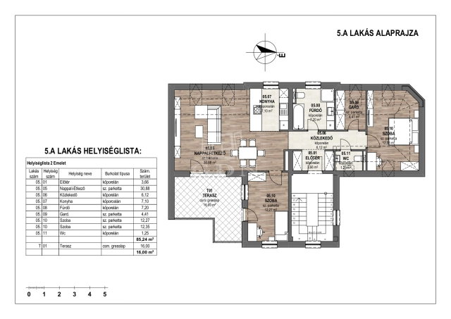 Eladó téglalakás, Miskolcon 95.8 M Ft, 2 szobás