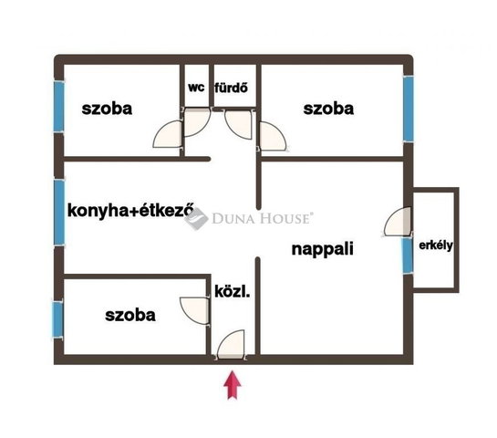 Eladó panellakás, Budapesten, X. kerületben 83.9 M Ft, 4 szobás