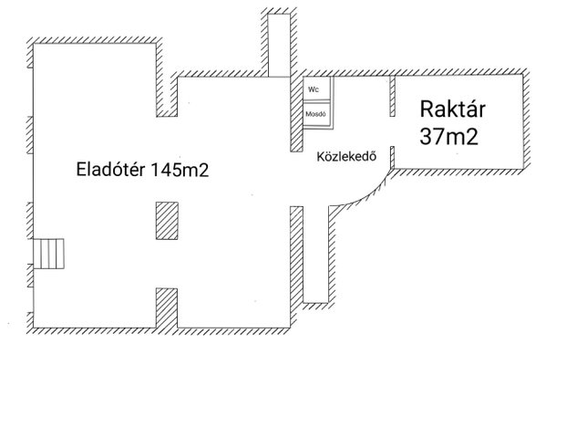 Eladó üzlethelyiség, Budapesten, XIII. kerületben 119.9 M Ft