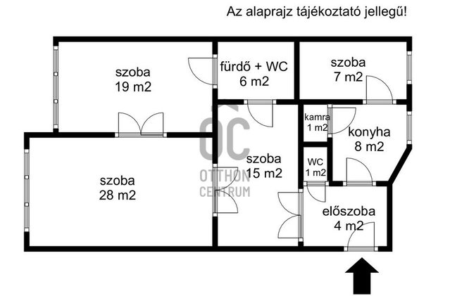 Kiadó téglalakás, albérlet, V. kerületben, Nyáry Pál utcában