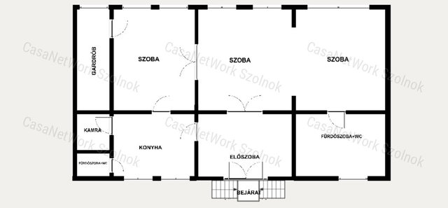 Eladó családi ház, Szolnokon 45 M Ft, 3 szobás