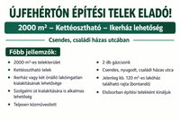 Eladó telek, Újfehértón 41.5 M Ft / költözzbe.hu