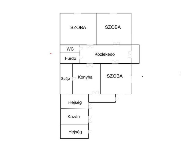 Eladó családi ház, Nyírtasson 14.9 M Ft, 3 szobás