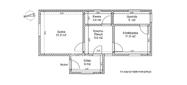 Eladó családi ház, Sümegen 21.6 M Ft, 1+1 szobás
