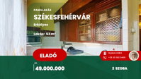 Eladó panellakás, Székesfehérvárott 49 M Ft, 2 szobás