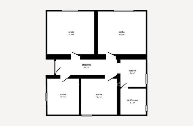 Eladó családi ház, Szamosszegen 12.5 M Ft, 4 szobás