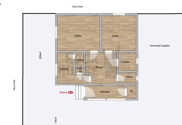Eladó családi ház, Békéscsabán 48.5 M Ft, 2 szobás