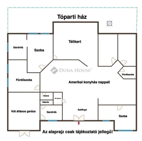 Eladó családi ház, Délegyházán 650 M Ft, 13 szobás