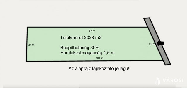 Eladó telek, Ruzsán 5 M Ft / költözzbe.hu