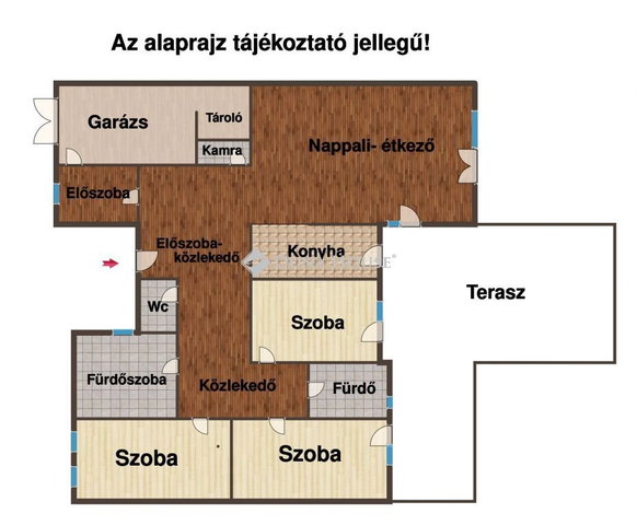 Eladó családi ház, Cserszegtomajon 170 M Ft, 4 szobás