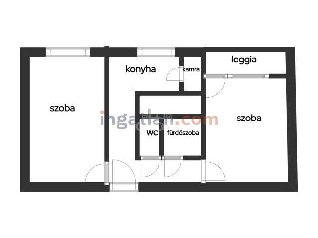 Kiadó panellakás, albérlet, Szegeden 150 E Ft / hó, 1+1 szobás