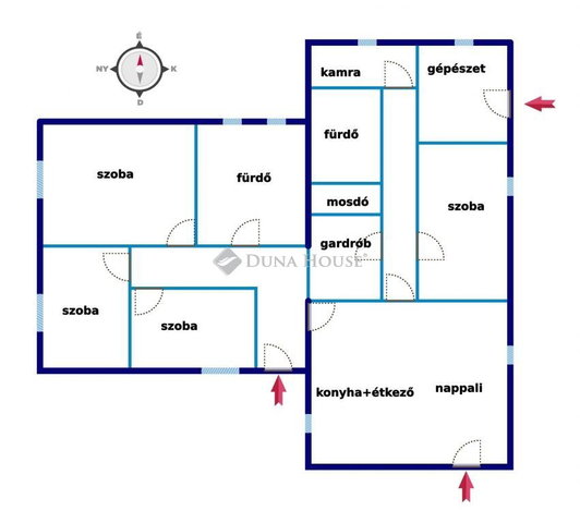 Eladó családi ház, Zalaegerszegen 81.6 M Ft, 5 szobás
