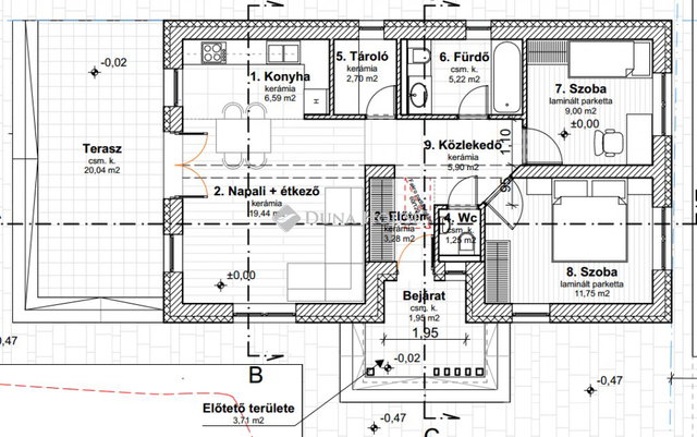 Eladó családi ház, Tóalmáson 65 M Ft, 3 szobás