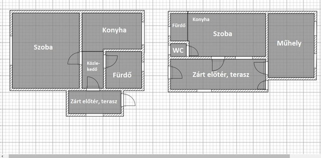 Eladó családi ház, Kecskeméten 37 M Ft, 2 szobás