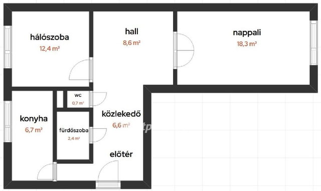 Eladó panellakás, Budapesten, XV. kerületben 55.9 M Ft, 2 szobás