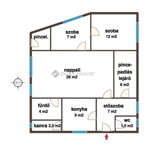 Eladó családi ház, Villányban 39 M Ft, 3 szobás