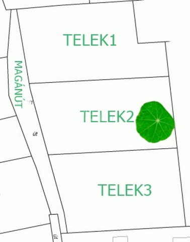 Eladó telek, Cserszegtomajon 60 M Ft / költözzbe.hu