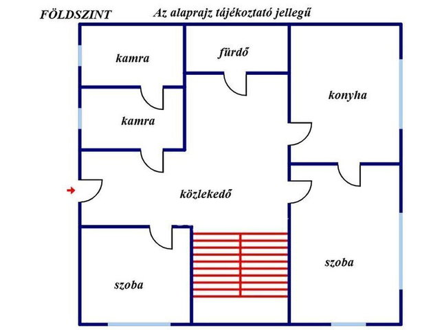 Eladó családi ház, Kiskunmajsán 45 M Ft, 6 szobás