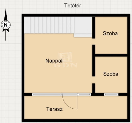 Eladó családi ház, Óbudaváron 90 M Ft, 3 szobás