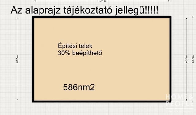 Eladó telek, Makón 2.3 M Ft / költözzbe.hu
