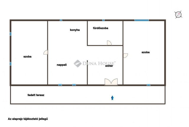 Eladó családi ház, Nyársapáton, Szélső dűlőn 88 M Ft